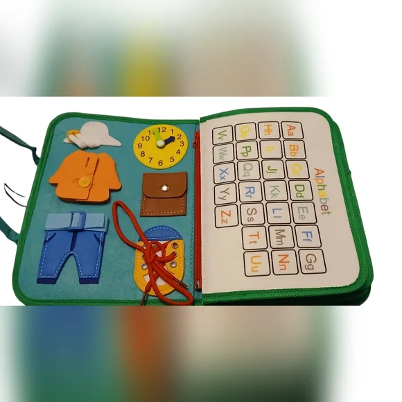 Montessori Soft Kids Book. - Picture 2 of 7